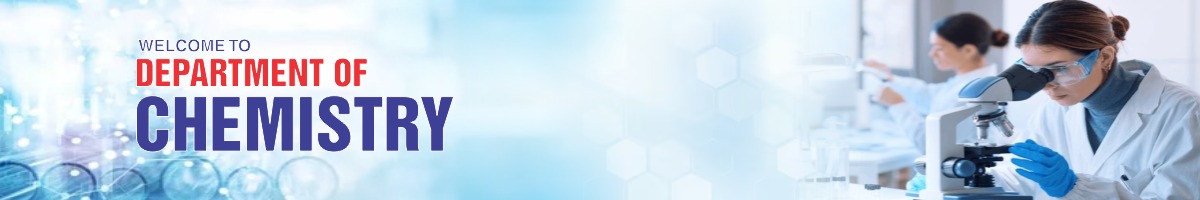Department of Chemistry Banner
