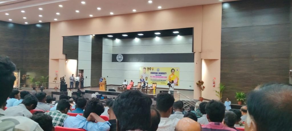 Visit of Smt. Nara Bhuvaneswari to Dravidian University – Interactive Session with Students