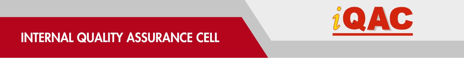 IQAC Banner
